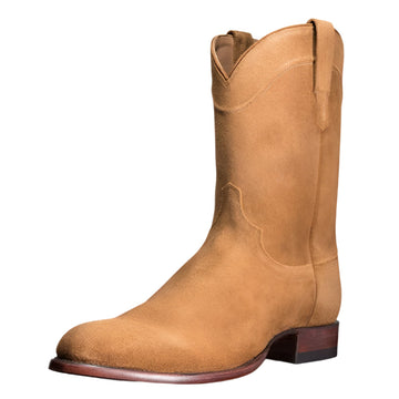 Men Mid-Calf Suede Boots