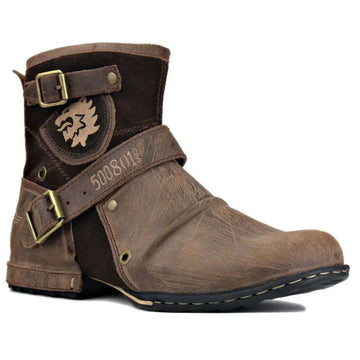 Men Gothic Ankle Boots