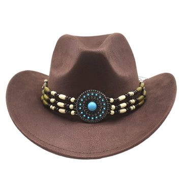 Western Cowgirl Suede Hat