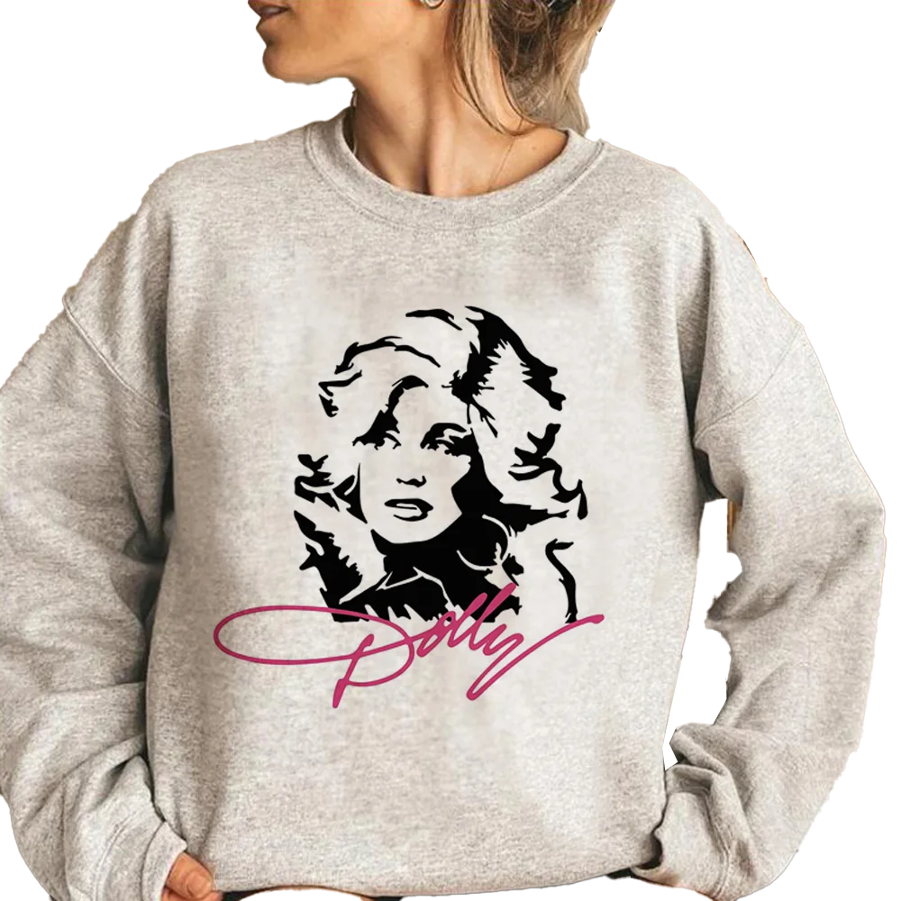 Dolly Parton Graphic Fleece long sleeve Pullover