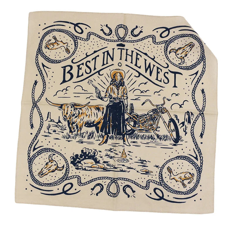 Western Cowboy Bandana