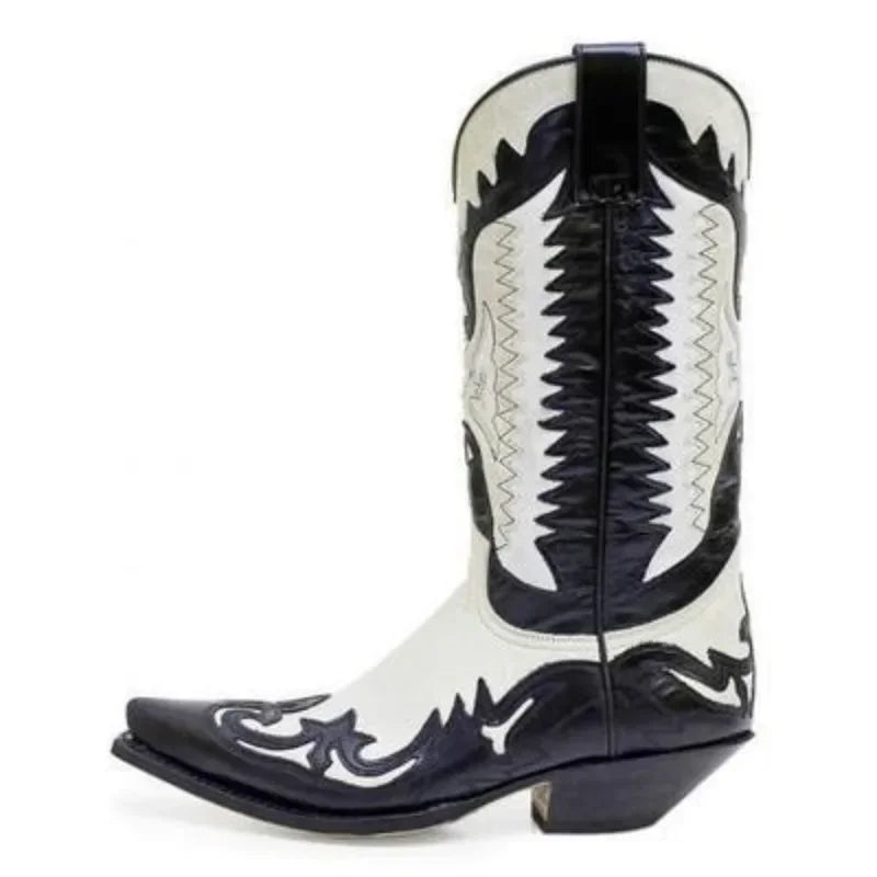 Men Western Cowboy Boots