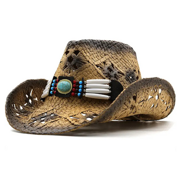 Western Cowgirl Straw Hat