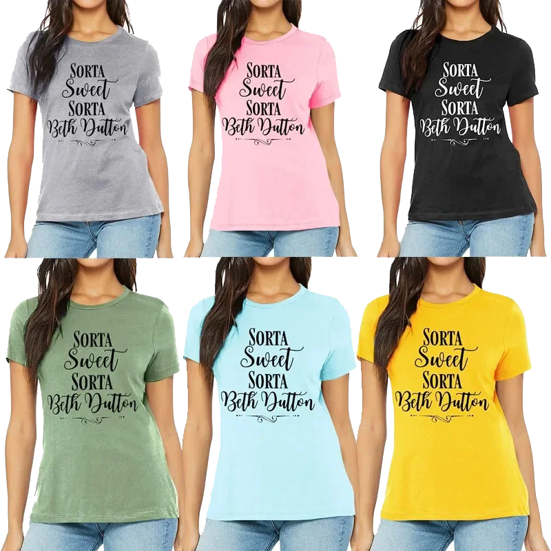 Yellowstone "Sorta Sweet Sorta Beth Dutton" Graphic T-Shirt